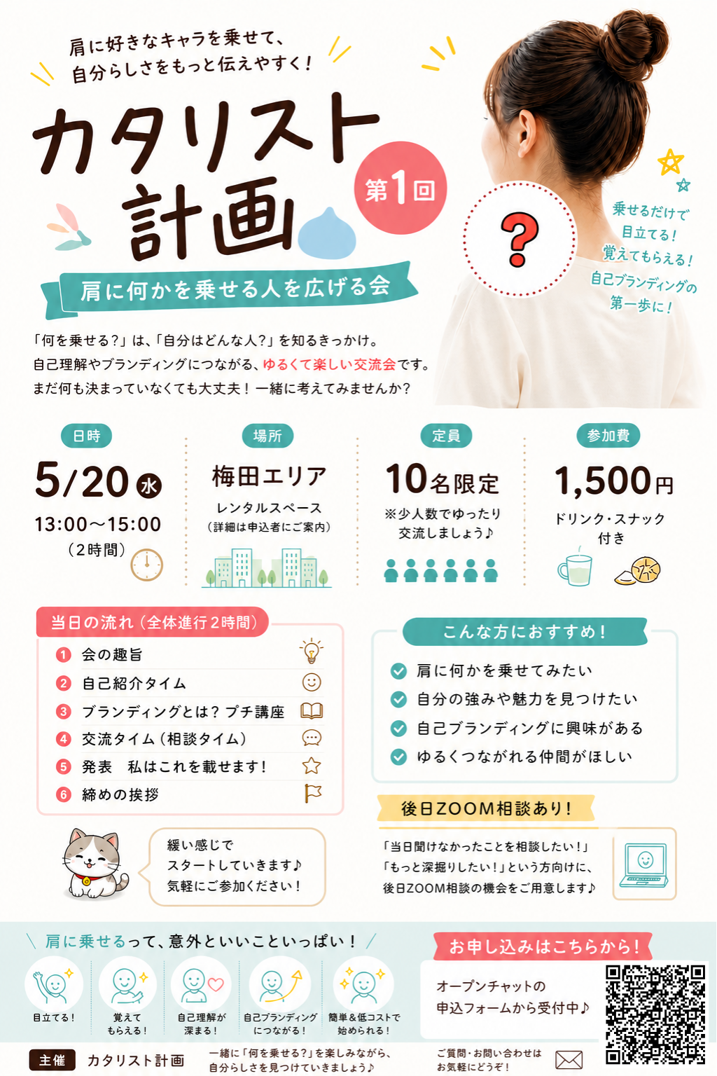 第1回カタリスト計画の記録チラシ
