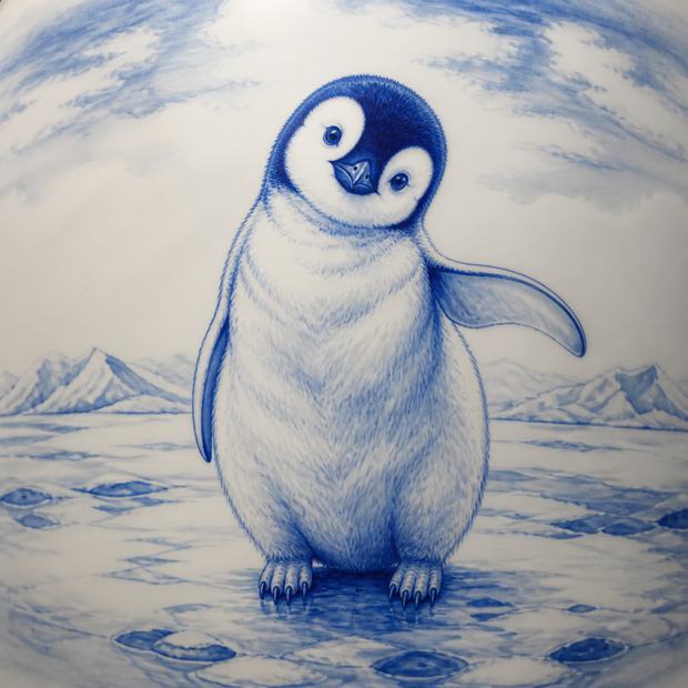 染付の陶器